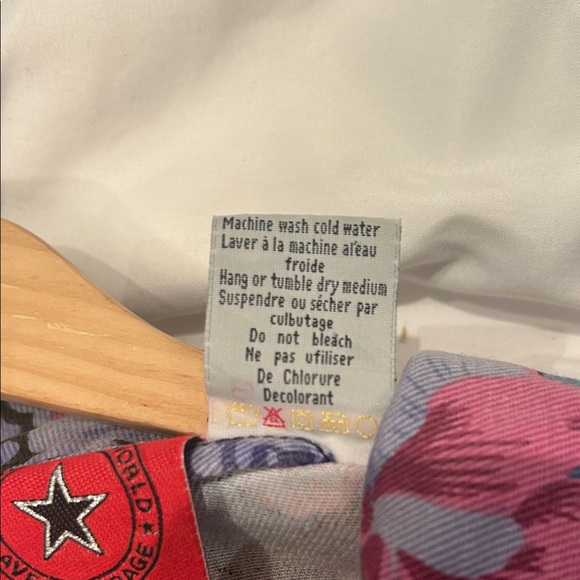 Colorful Floral Vintage Jean Jacket - Picture 10 of 10